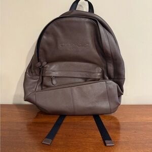 Coach Dark Brown Men's Backpack